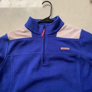 Vineyard vines fleece pullover size M